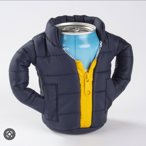 Puffin Beverage Jacket Kitchen Nwt Puffin Beer Koozie Jacket Poshmark